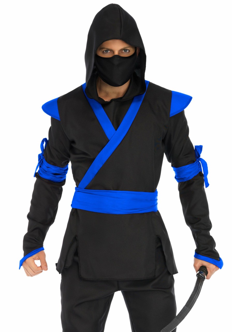 Kostuums Leg Avenue | Ninja Assassin Zwart, Blauw