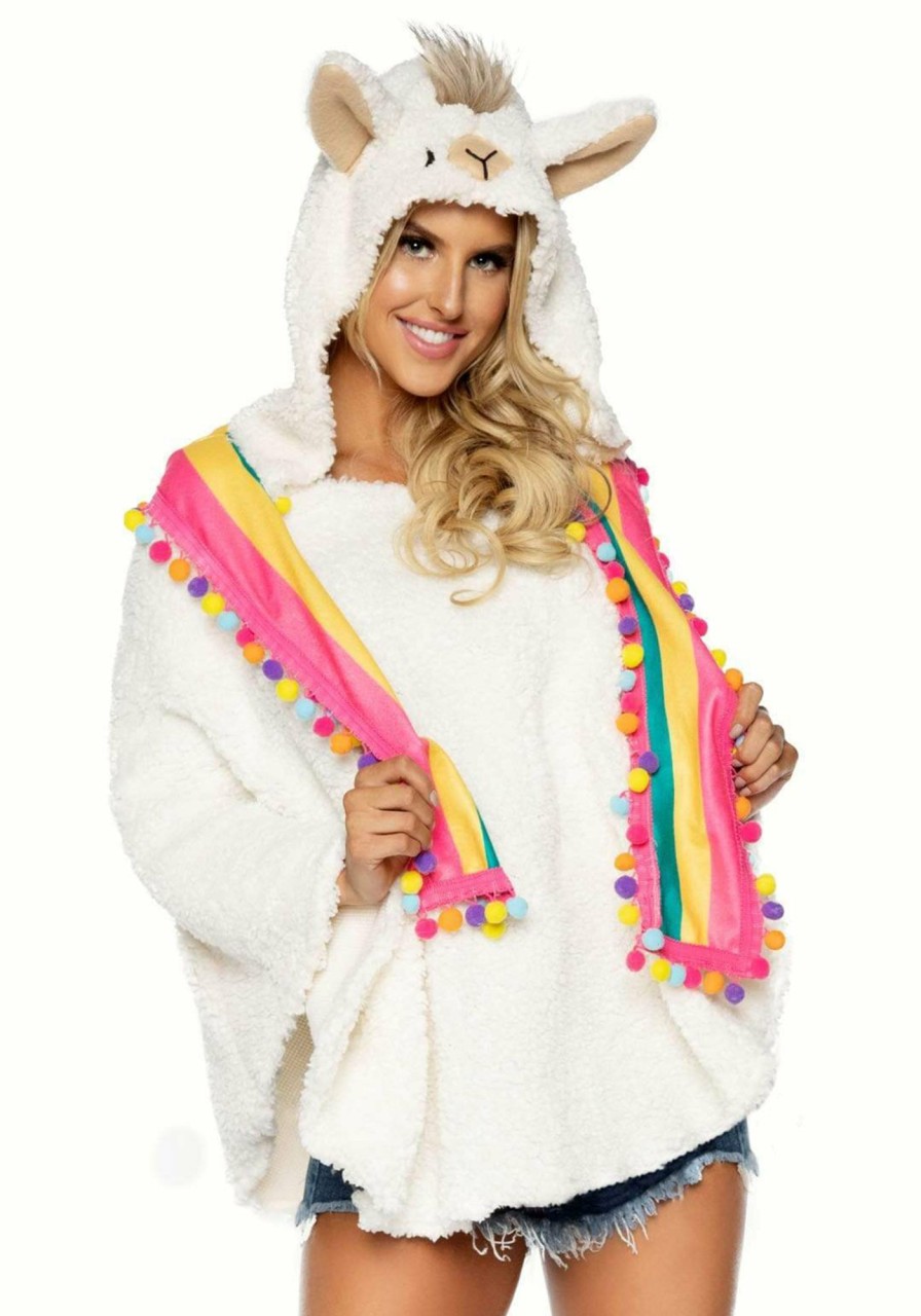 Kostuums Leg Avenue | Llama Poncho Multicolor