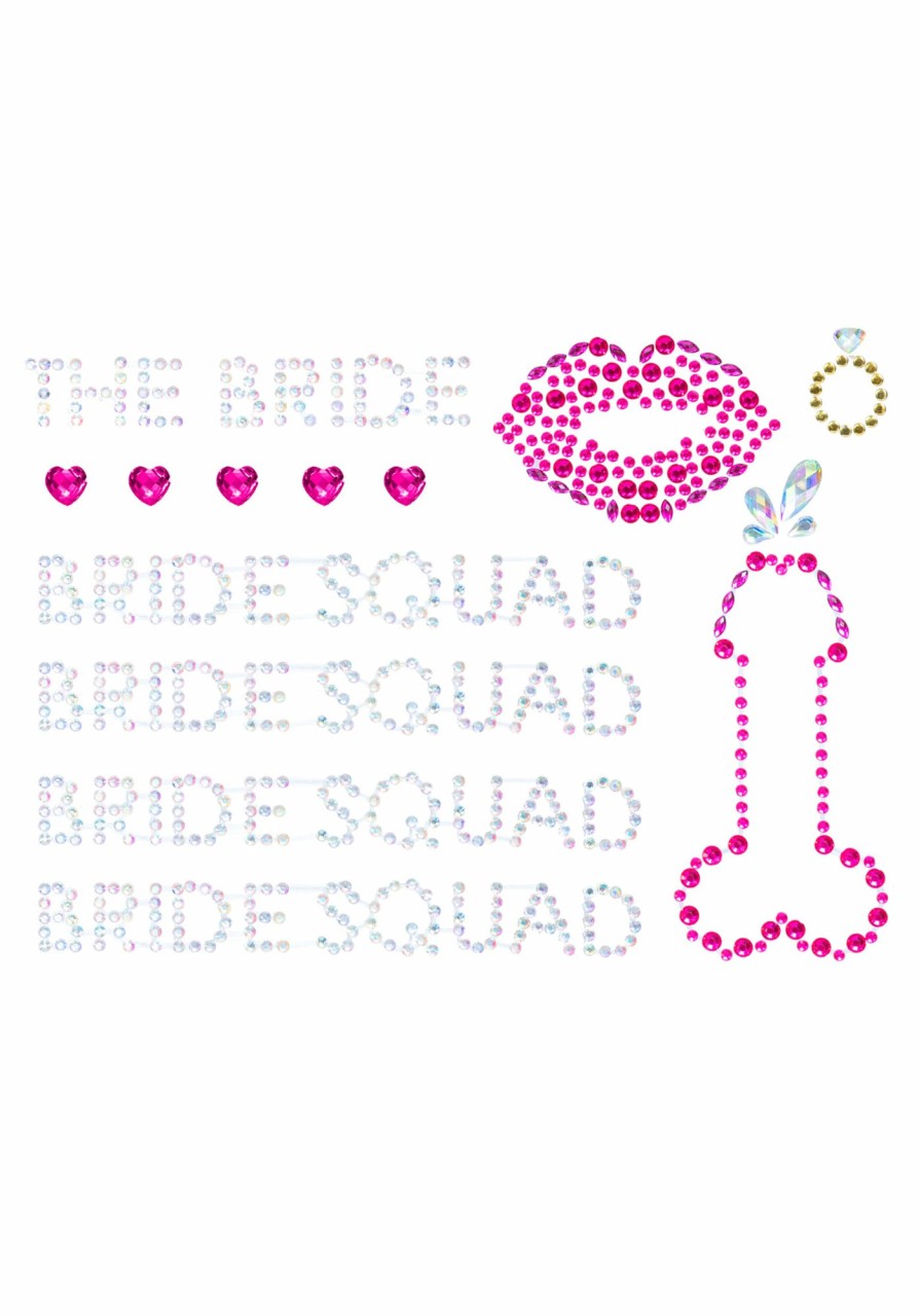 Accessories Leg Avenue | Bride Squad Bodyjewels Sticker Multicolor