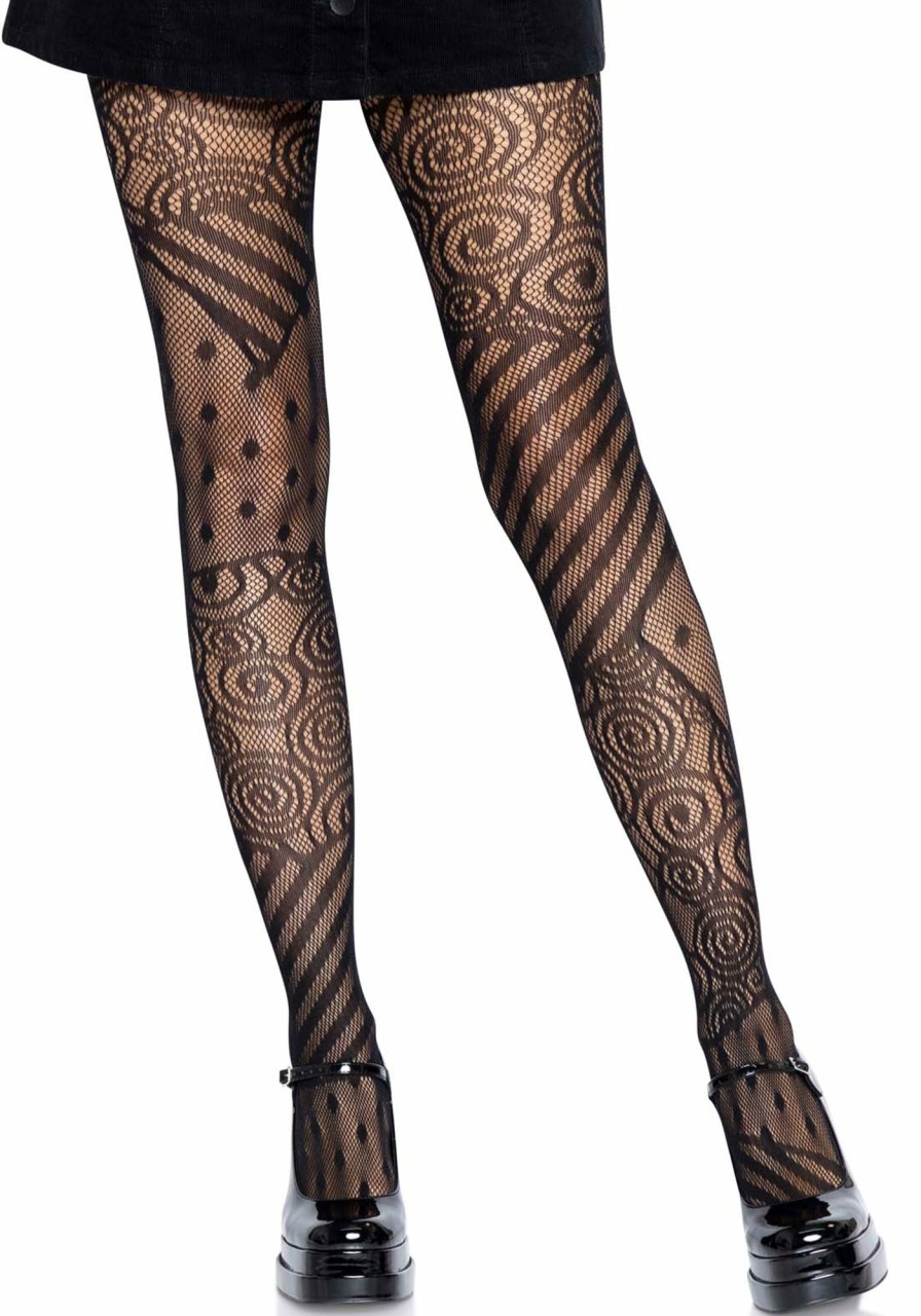 Beenmode Leg Avenue | Doll Net Tights Black