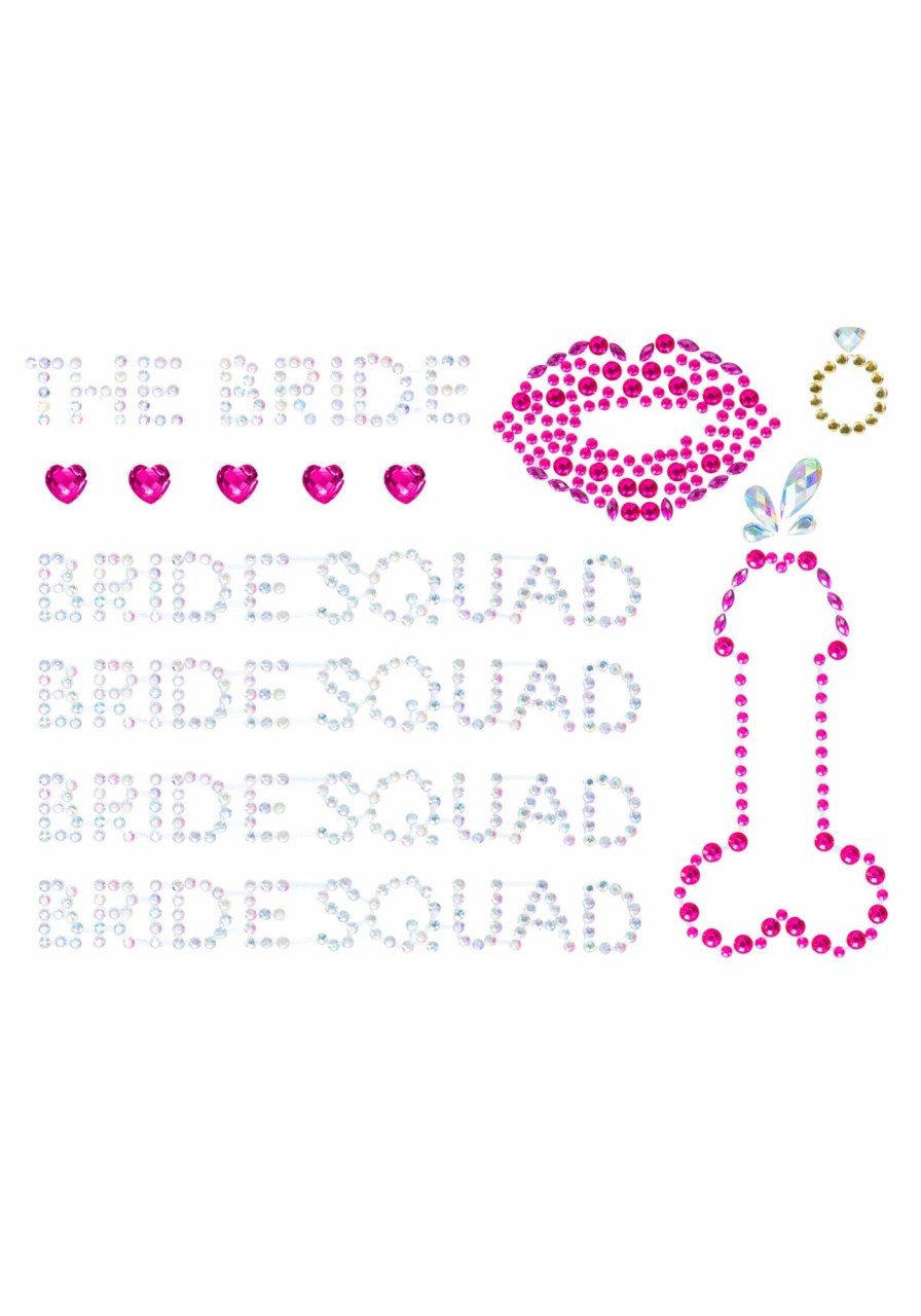 Accessories Leg Avenue | Bride Squad Bodyjewels Sticker Multicolor