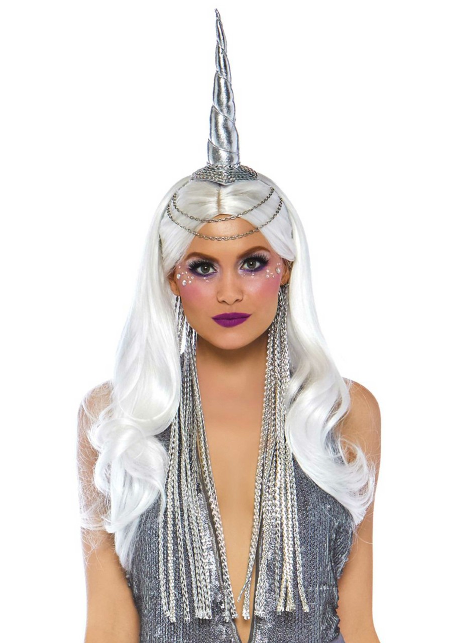 Accessories Leg Avenue | Celestial Unicorn Headband Zilver