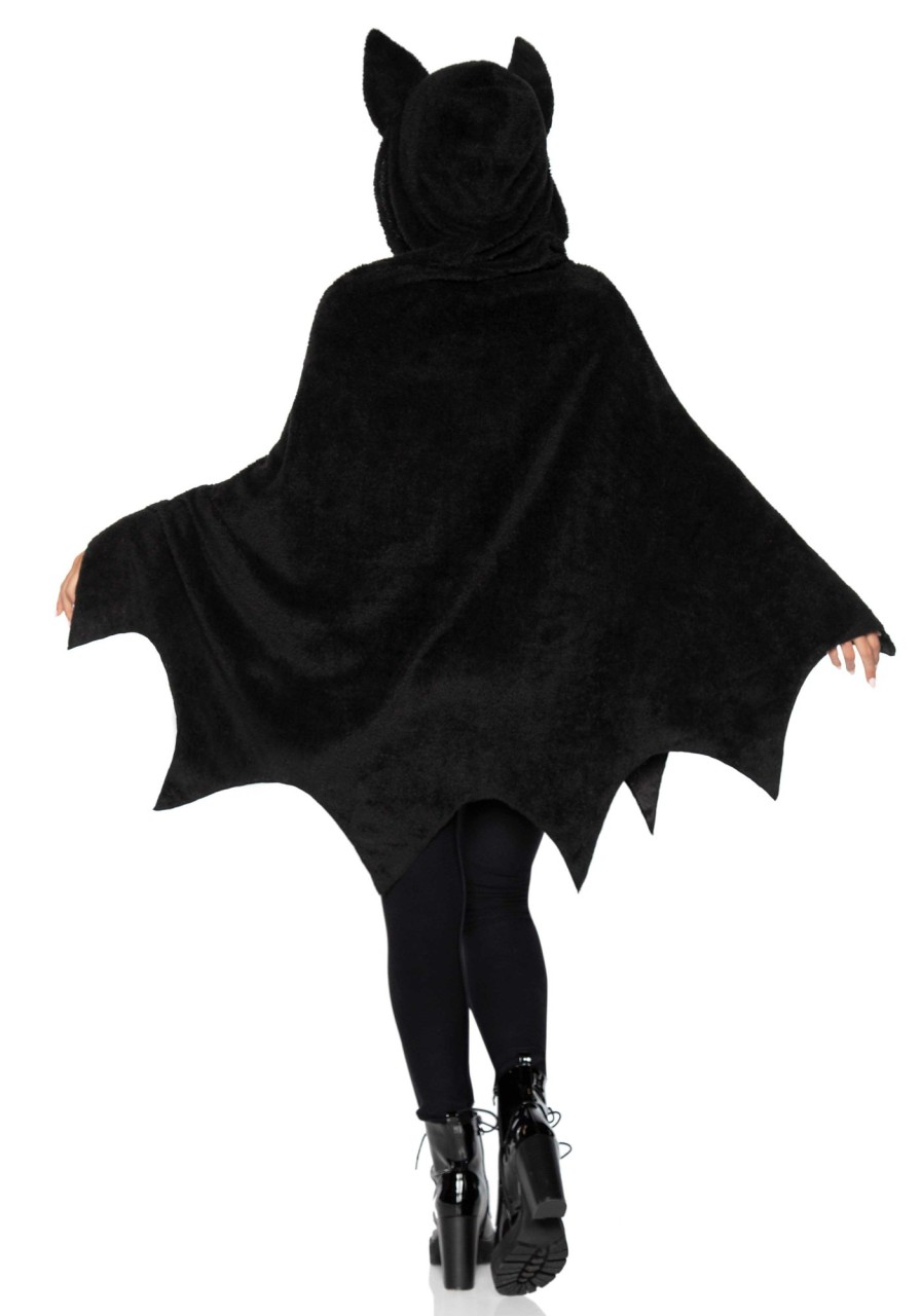 Kostuums Leg Avenue | Bat Poncho Zwart