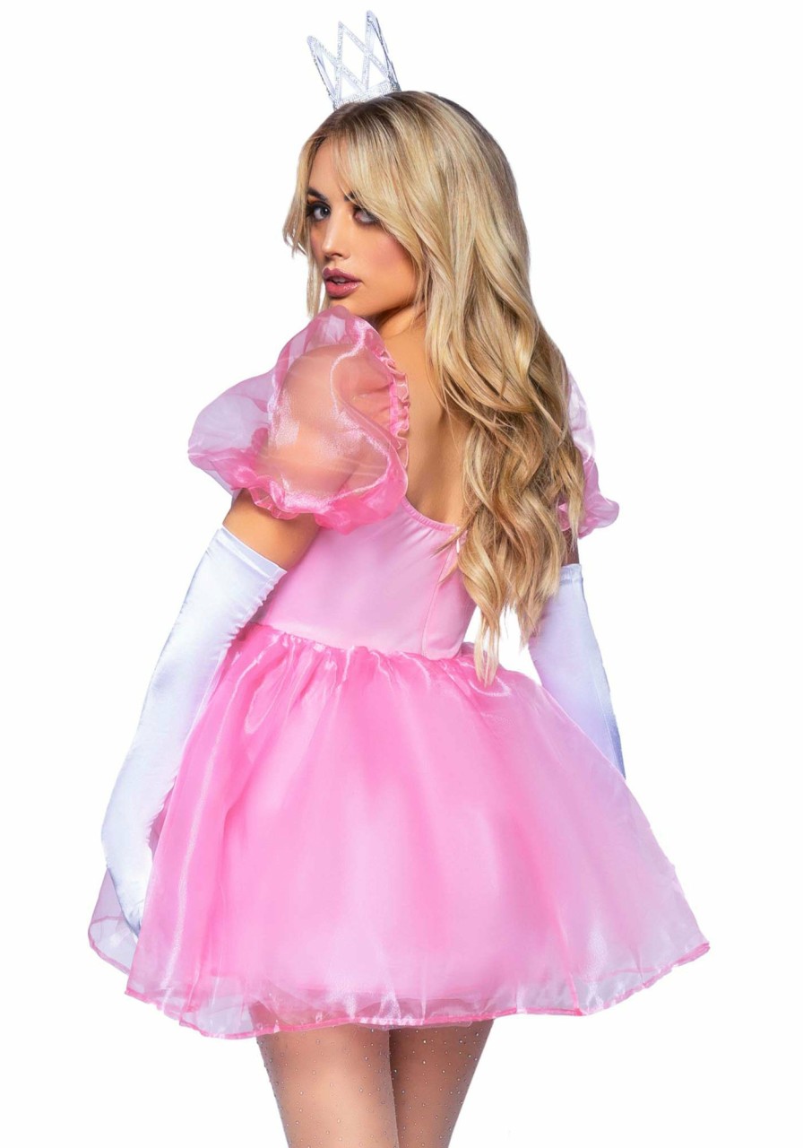 Kostuums Leg Avenue | Frosted Organza Babydoll Dress