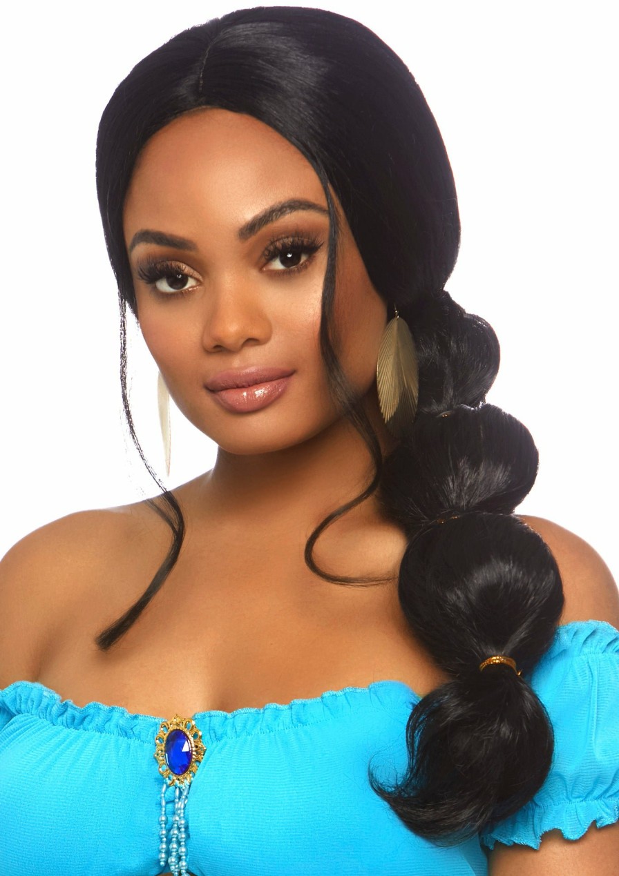 Accessories Leg Avenue | Desert Princess Wig Zwart