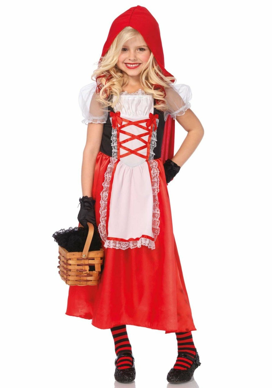 Kostuums Leg Avenue | Kids Red Riding Hood Multicolor