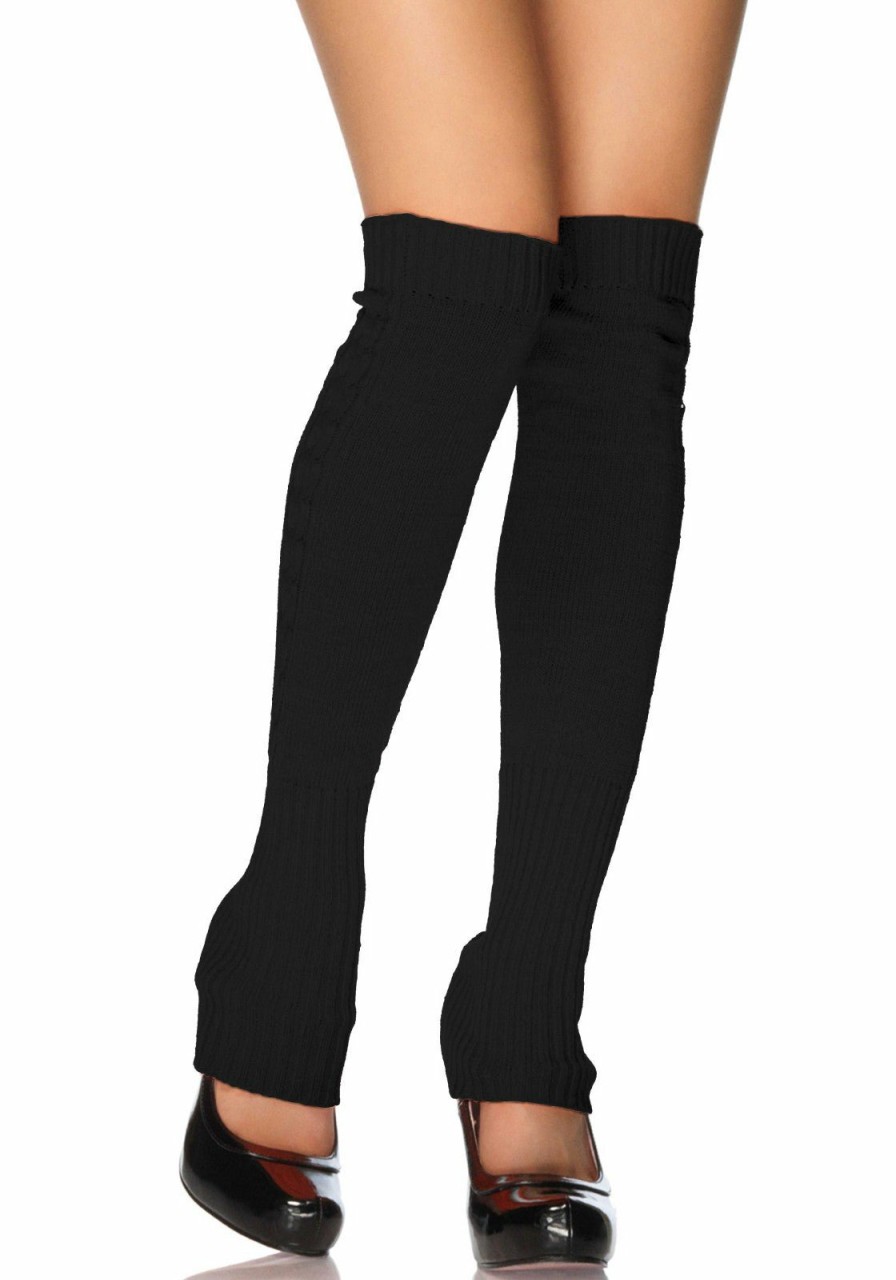 Beenmode Leg Avenue | Willa Knit Leg Warmers Zwart