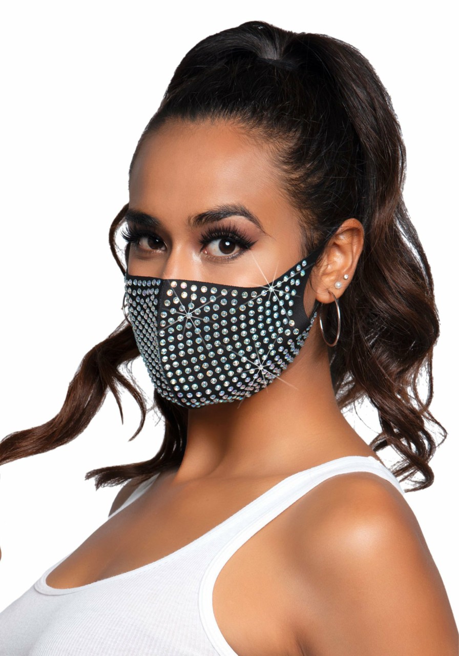 Accessories Leg Avenue | Coco Gezichtsmasker Zwart