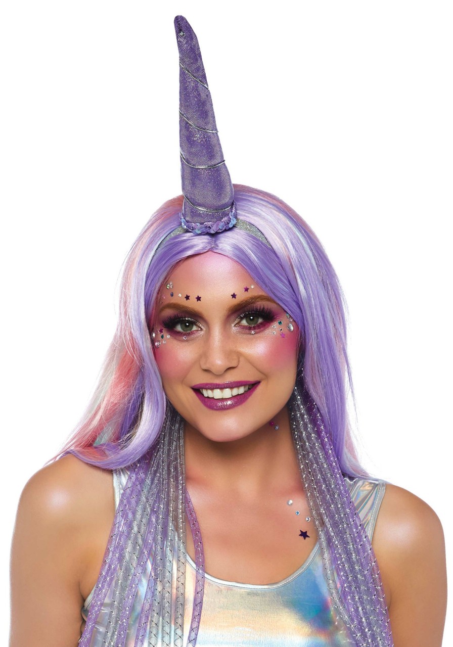 Accessories Leg Avenue | Mystical Unicorn Headband Lavendel, Aqua