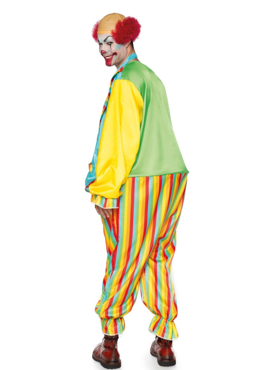 Kostuums Leg Avenue | Circus Clown Jumpsuit Multicolor