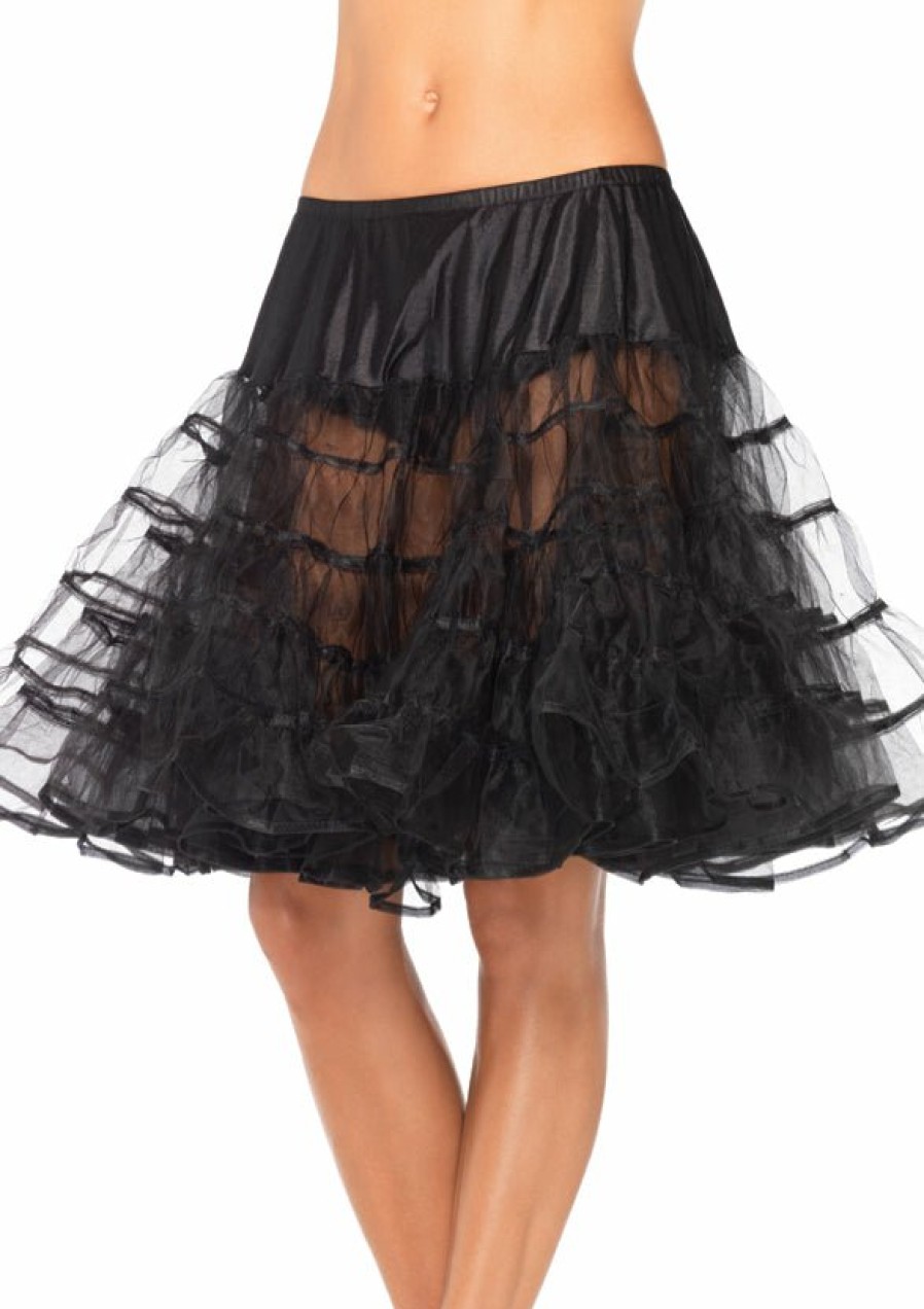 Accessories Leg Avenue | Knee-Length Petticoat