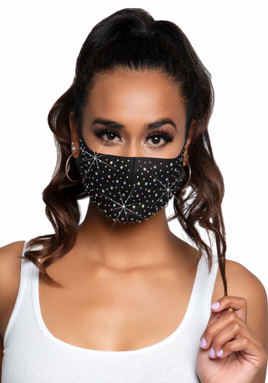 Accessories Leg Avenue | Naya Gezichtsmasker Zwart