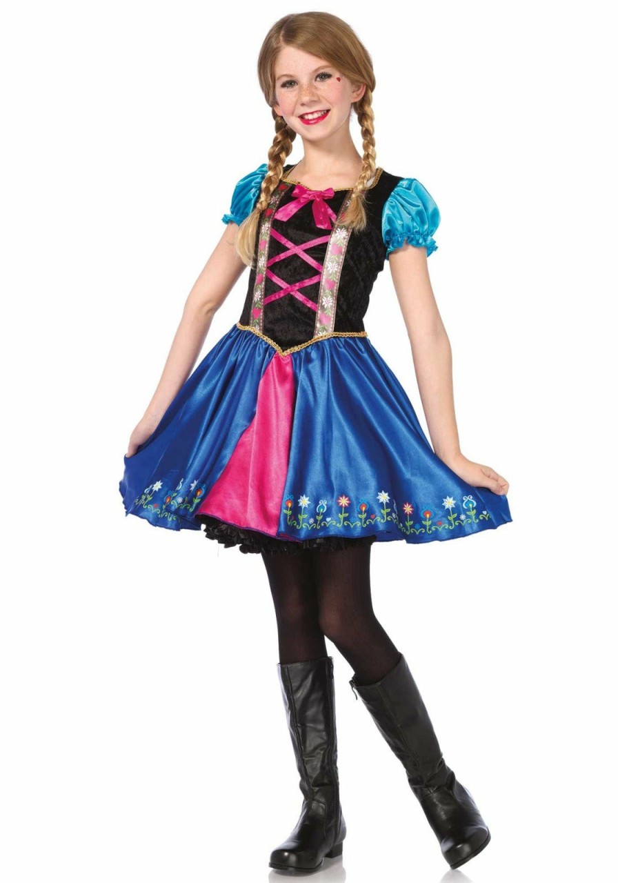 Kostuums Leg Avenue | Kinderen Fairytale Alpine Princess Multicolor