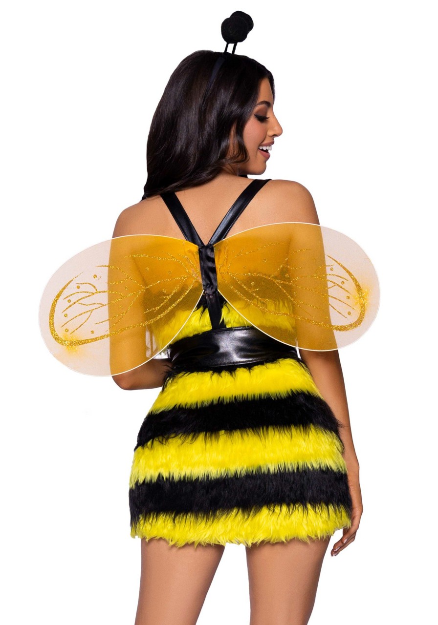 Kostuums Leg Avenue | Bizzy Bee Bijen Kostuum Black, Yellow