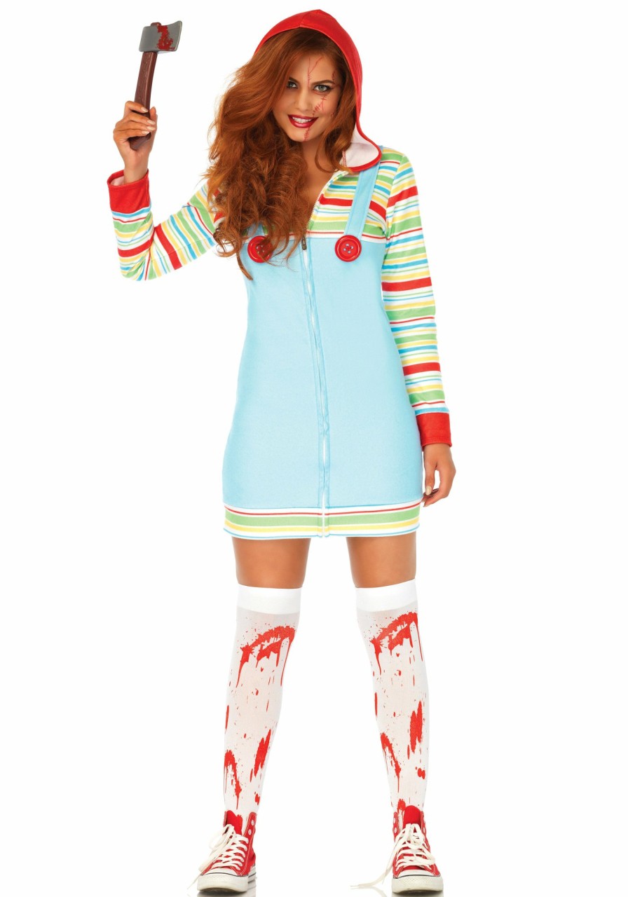 Kostuums Leg Avenue | Gezellige Killer Doll Multicolor