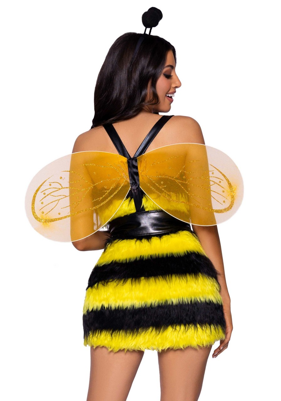 Kostuums Leg Avenue | Bizzy Bee Bijen Kostuum Black, Yellow