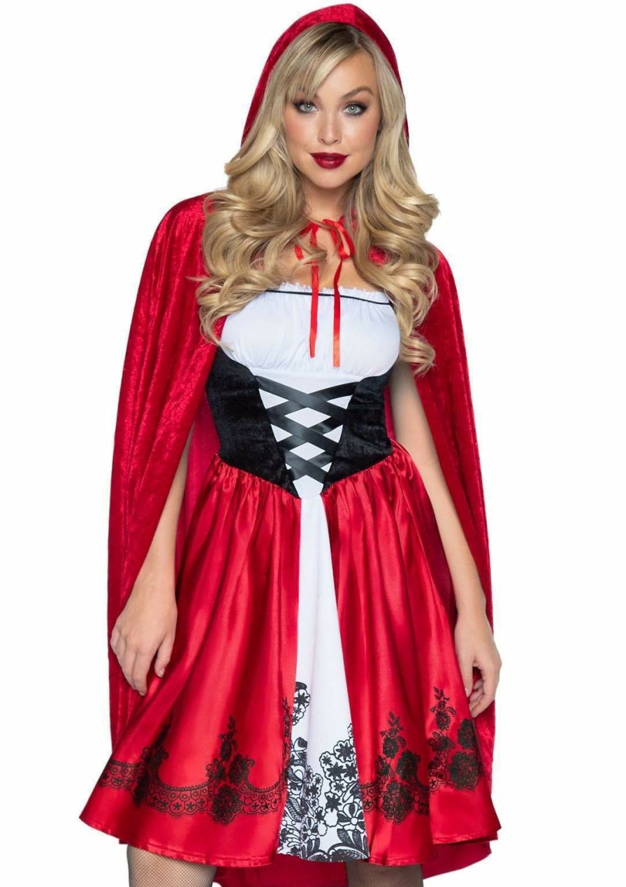 Kostuums Leg Avenue | Classic Red Riding Hood Rood