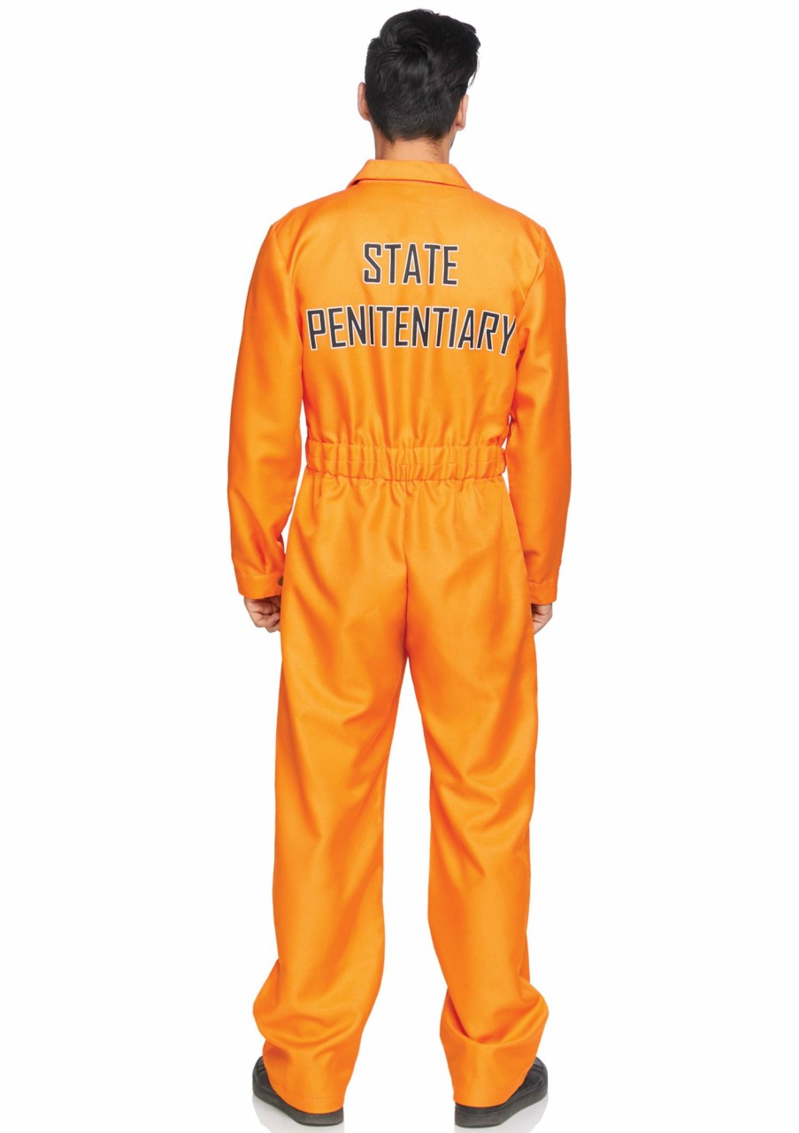 Kostuums Leg Avenue | Prison Jumpsuit Oranje