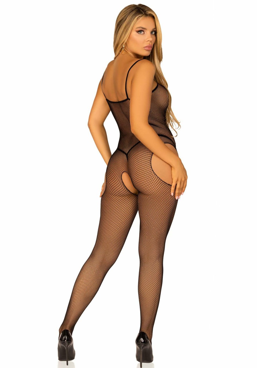 Lingerie Leg Avenue | Suspender Bodystocking Zwart