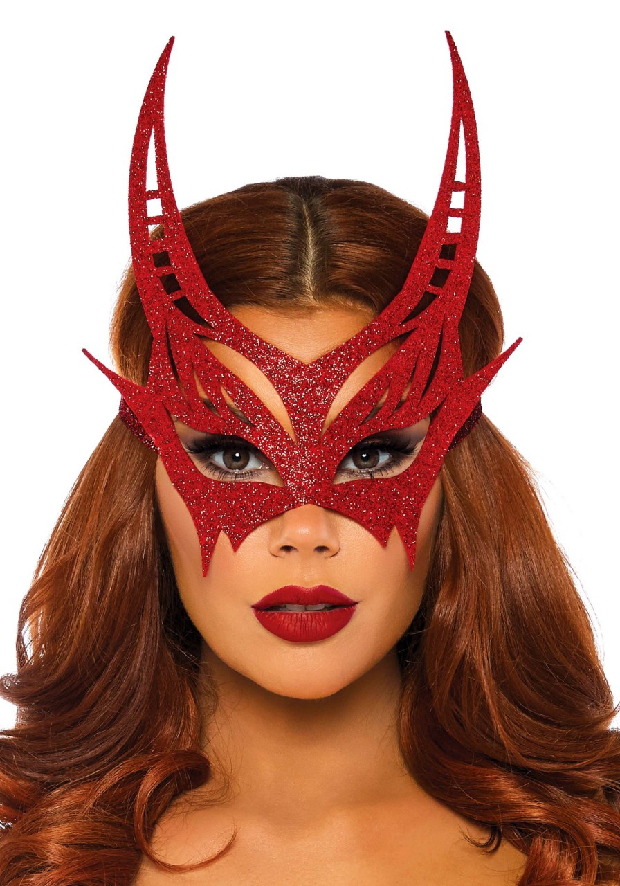 Accessories Leg Avenue | Glitter Devil Mask