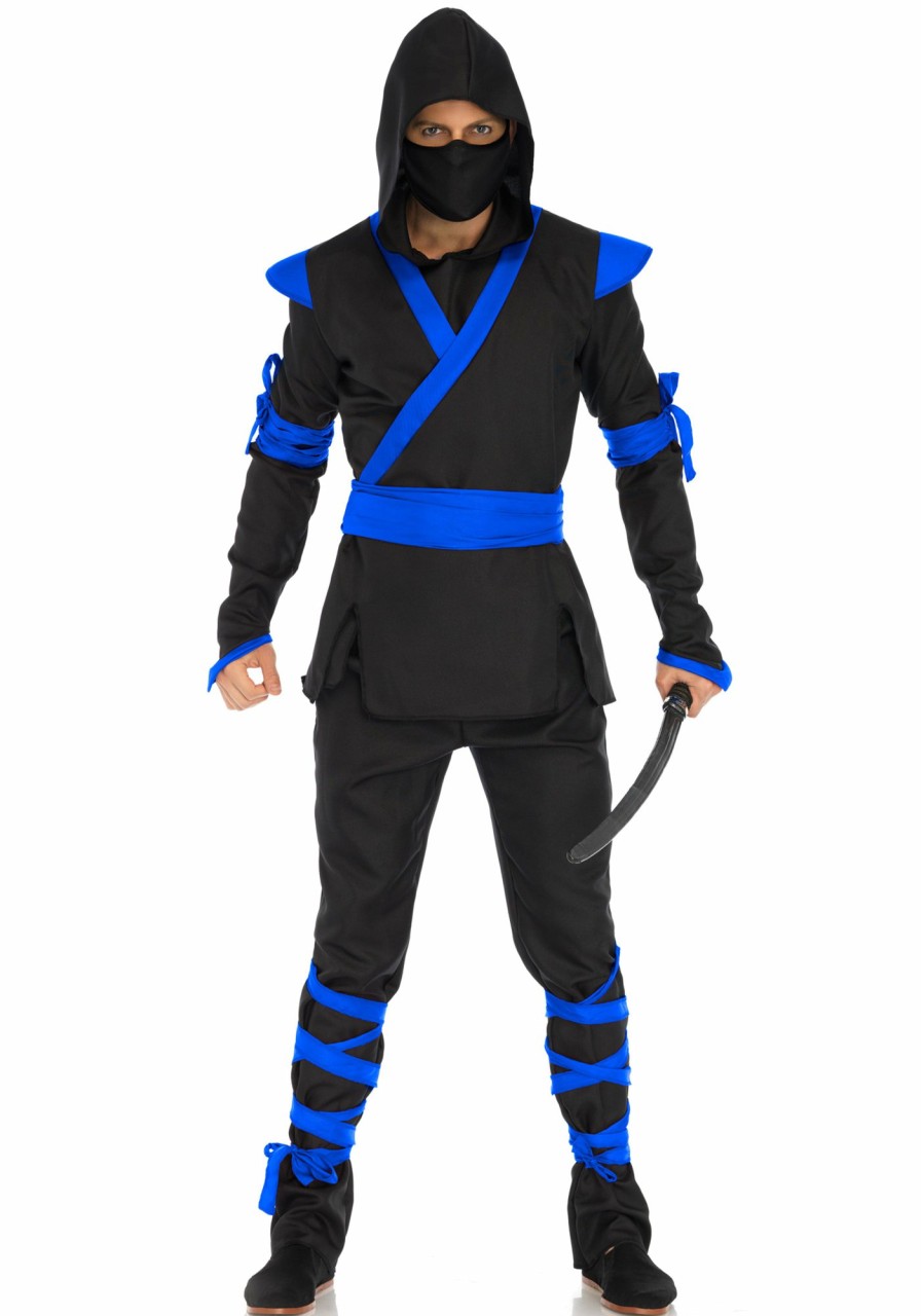 Kostuums Leg Avenue | Ninja Assassin Zwart, Blauw