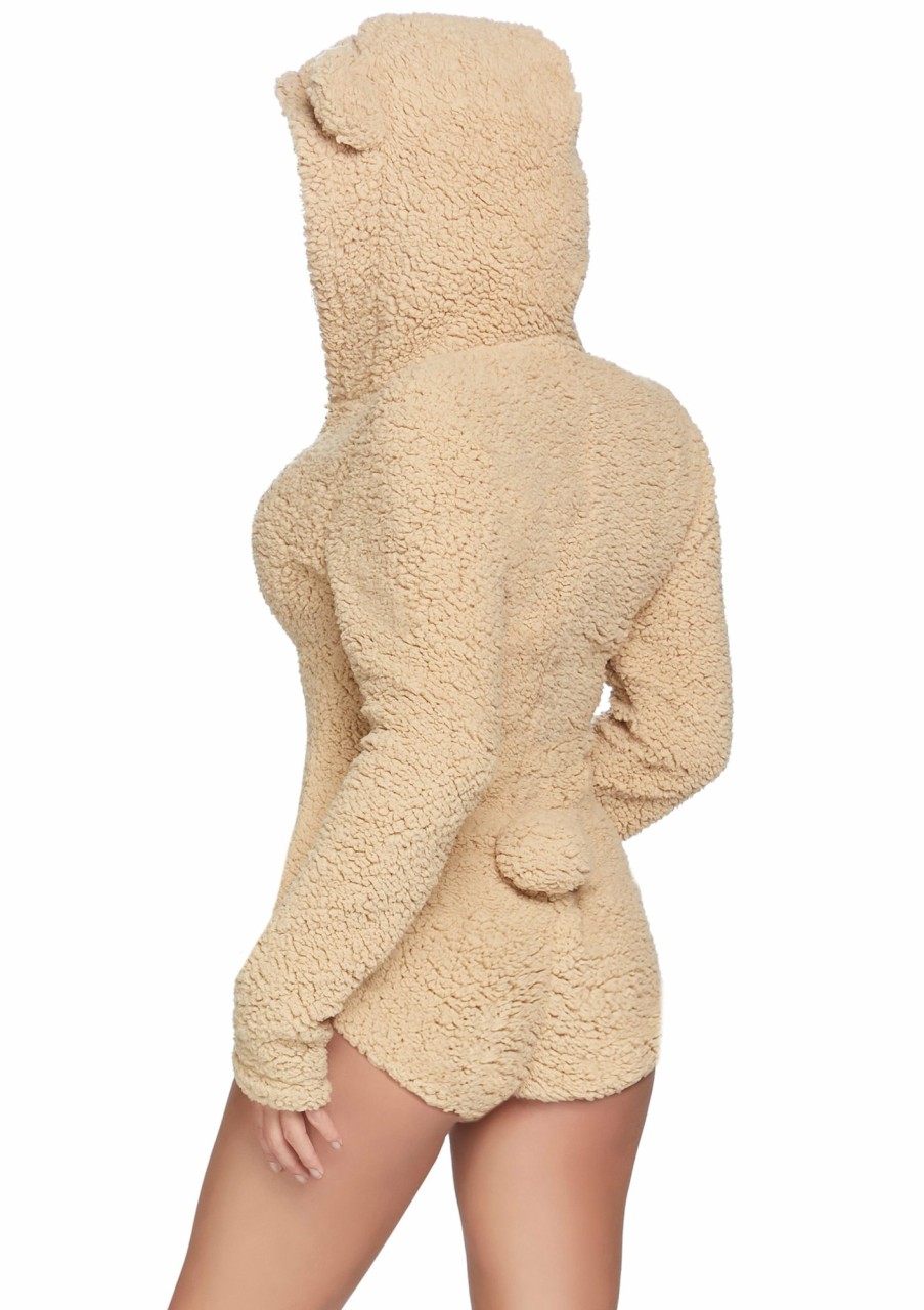 Kostuums Leg Avenue | Knuffel Teddybeer Kostuum Beige