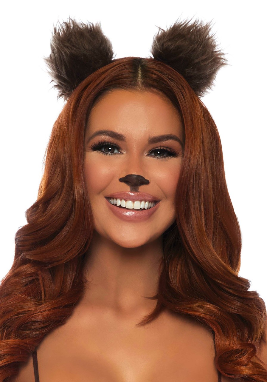 Accessories Leg Avenue | Bear Ear Headband Bruin