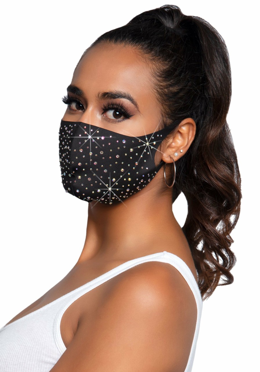 Accessories Leg Avenue | Naya Gezichtsmasker Zwart