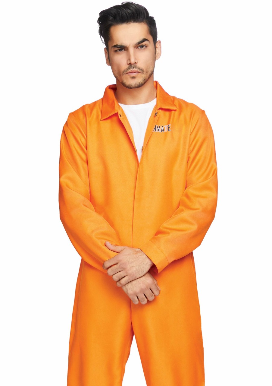 Kostuums Leg Avenue | Prison Jumpsuit Oranje