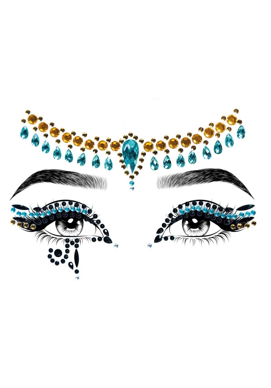 Accessories Leg Avenue | Cleopatra Face Jewels Sticker Multicolor