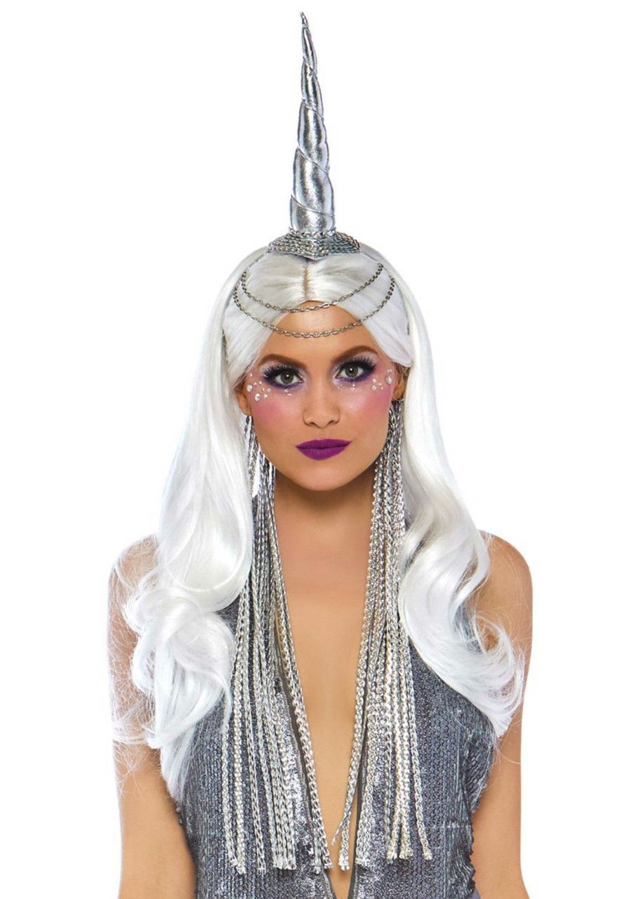 Accessories Leg Avenue | Celestial Unicorn Headband Zilver